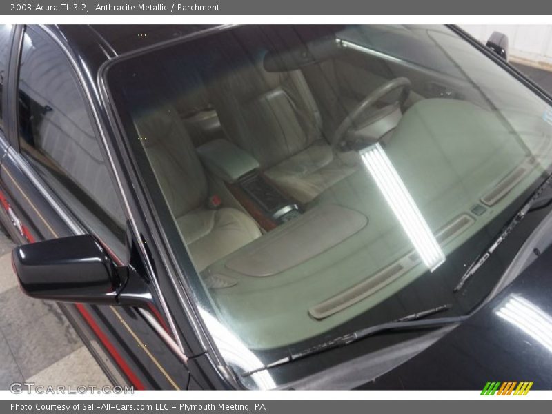 Anthracite Metallic / Parchment 2003 Acura TL 3.2
