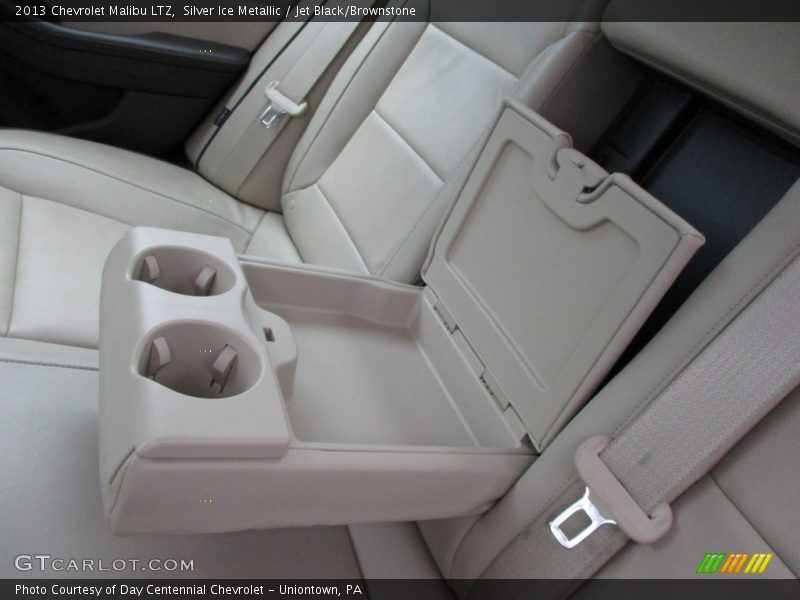 Silver Ice Metallic / Jet Black/Brownstone 2013 Chevrolet Malibu LTZ
