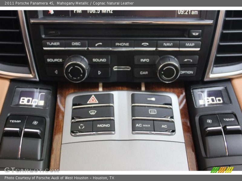 Mahogany Metallic / Cognac Natural Leather 2011 Porsche Panamera 4S