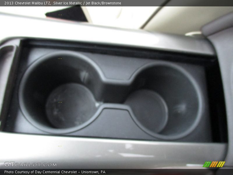 Silver Ice Metallic / Jet Black/Brownstone 2013 Chevrolet Malibu LTZ