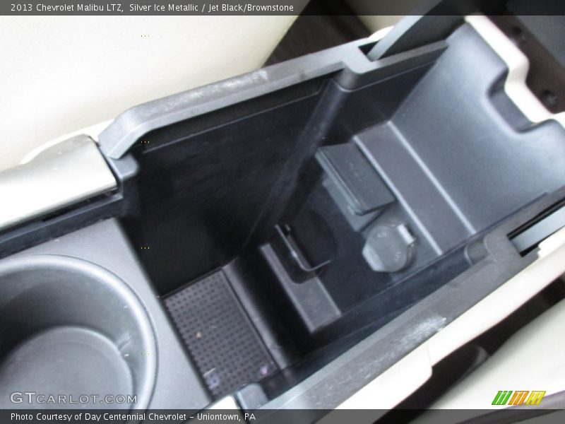 Silver Ice Metallic / Jet Black/Brownstone 2013 Chevrolet Malibu LTZ