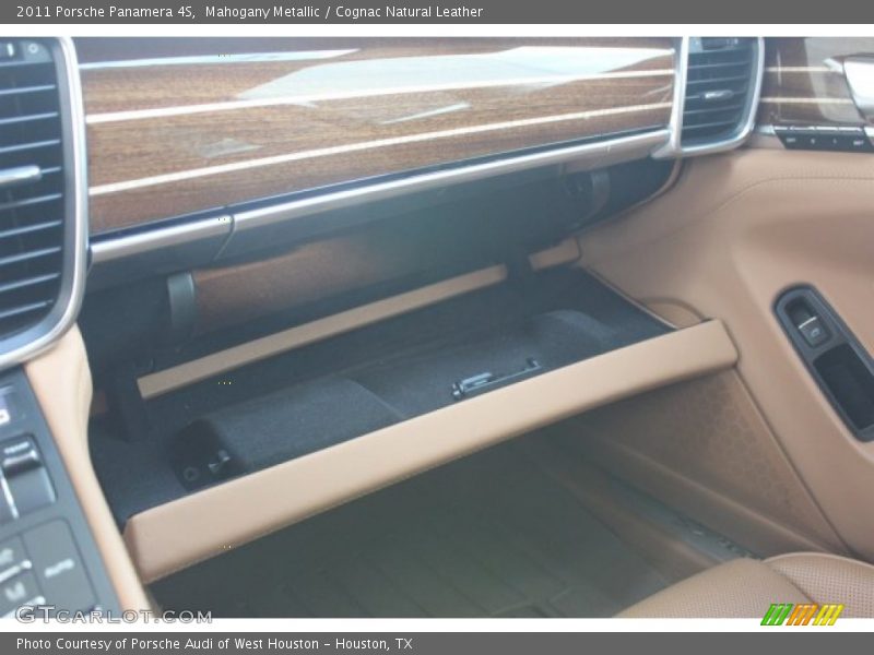 Mahogany Metallic / Cognac Natural Leather 2011 Porsche Panamera 4S