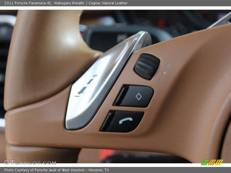 Mahogany Metallic / Cognac Natural Leather 2011 Porsche Panamera 4S