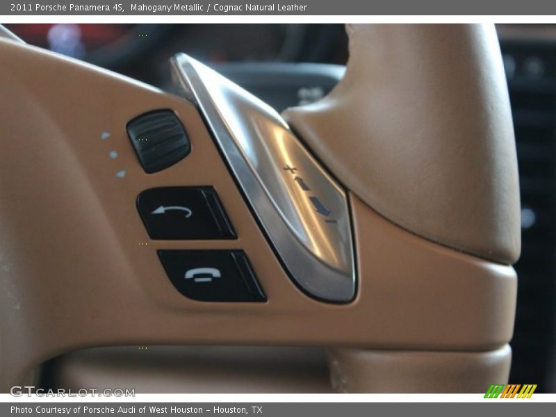 Mahogany Metallic / Cognac Natural Leather 2011 Porsche Panamera 4S
