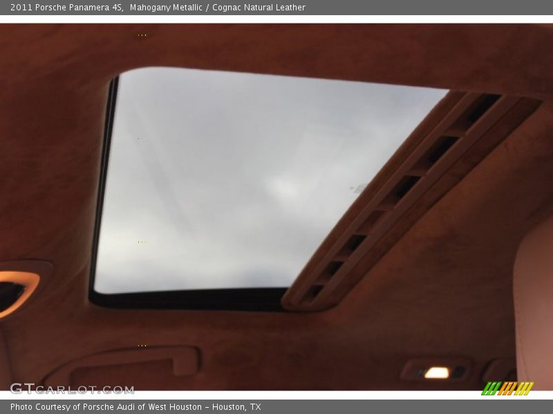 Mahogany Metallic / Cognac Natural Leather 2011 Porsche Panamera 4S