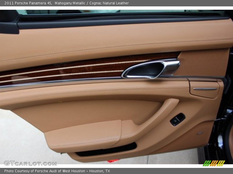 Mahogany Metallic / Cognac Natural Leather 2011 Porsche Panamera 4S