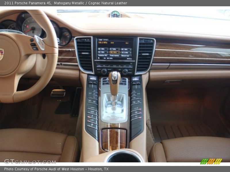 Mahogany Metallic / Cognac Natural Leather 2011 Porsche Panamera 4S