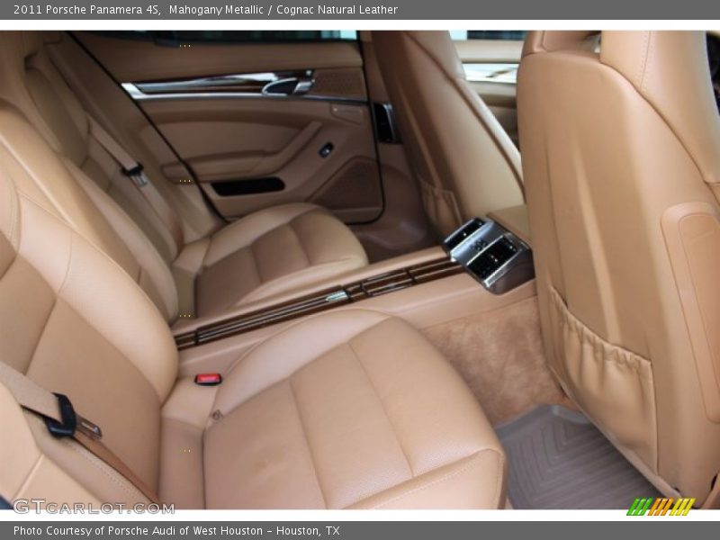 Mahogany Metallic / Cognac Natural Leather 2011 Porsche Panamera 4S