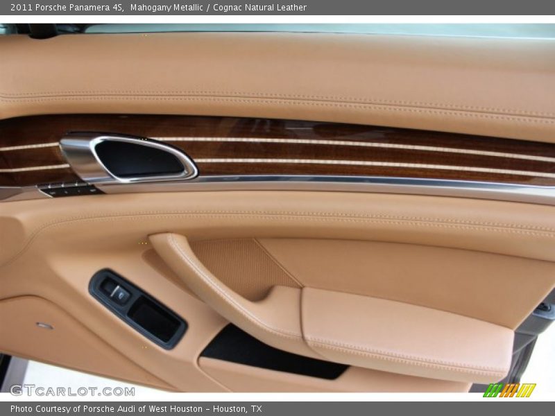 Mahogany Metallic / Cognac Natural Leather 2011 Porsche Panamera 4S