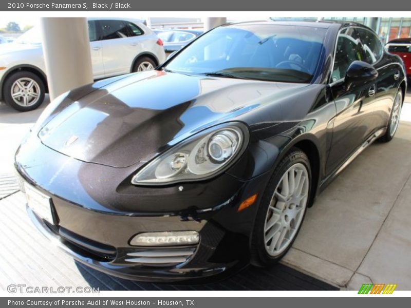 Black / Black 2010 Porsche Panamera S