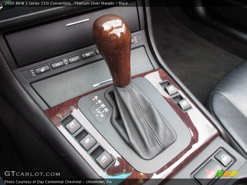 Titanium Silver Metallic / Black 2006 BMW 3 Series 330i Convertible