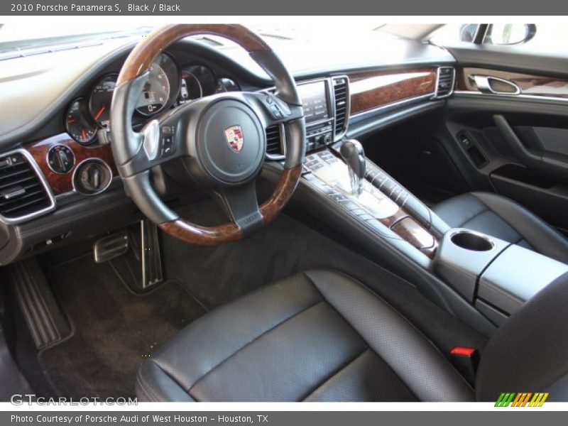 Black / Black 2010 Porsche Panamera S