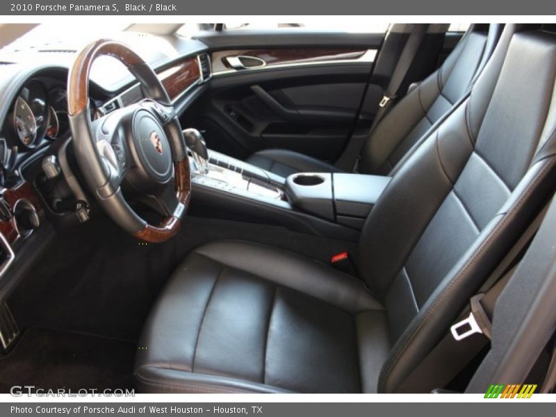 Black / Black 2010 Porsche Panamera S