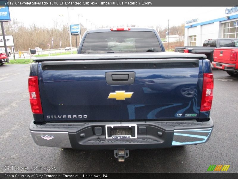 Imperial Blue Metallic / Ebony 2012 Chevrolet Silverado 1500 LT Extended Cab 4x4