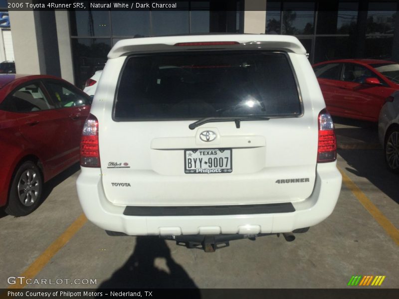 Natural White / Dark Charcoal 2006 Toyota 4Runner SR5