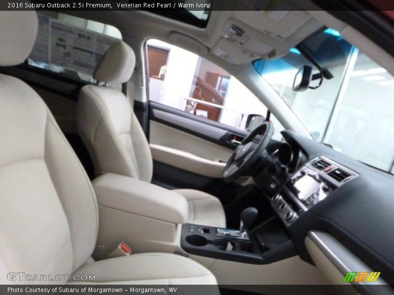 Venetian Red Pearl / Warm Ivory 2016 Subaru Outback 2.5i Premium