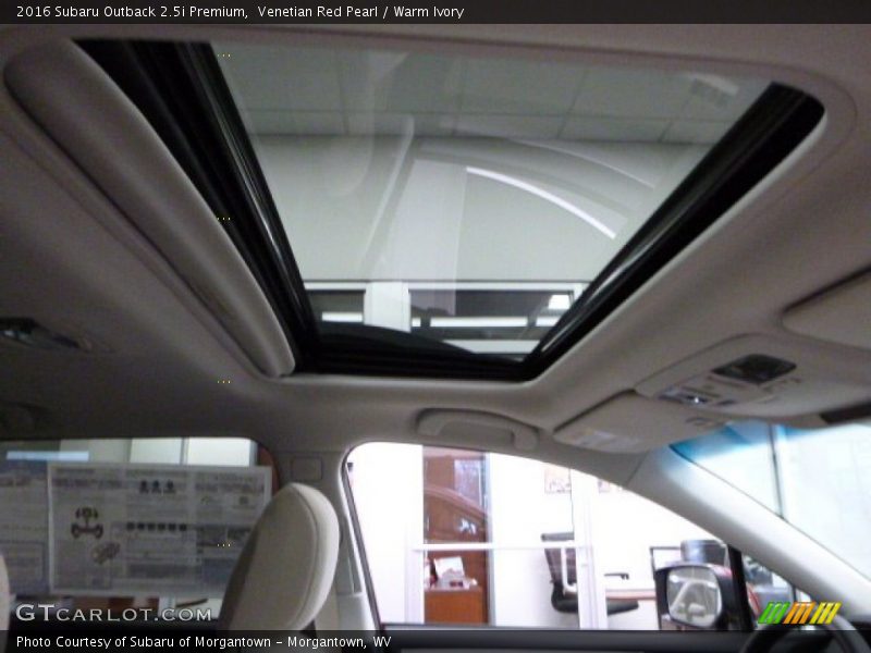 Venetian Red Pearl / Warm Ivory 2016 Subaru Outback 2.5i Premium