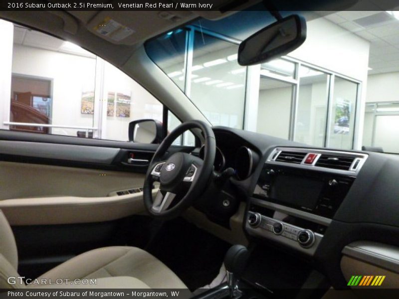 Venetian Red Pearl / Warm Ivory 2016 Subaru Outback 2.5i Premium