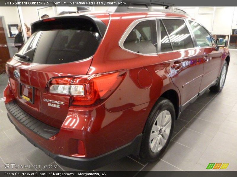 Venetian Red Pearl / Warm Ivory 2016 Subaru Outback 2.5i Premium