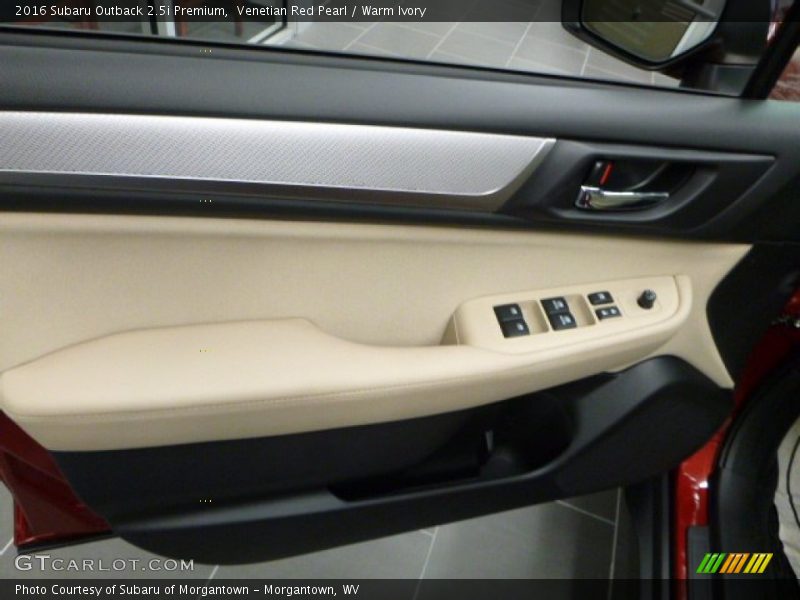 Venetian Red Pearl / Warm Ivory 2016 Subaru Outback 2.5i Premium
