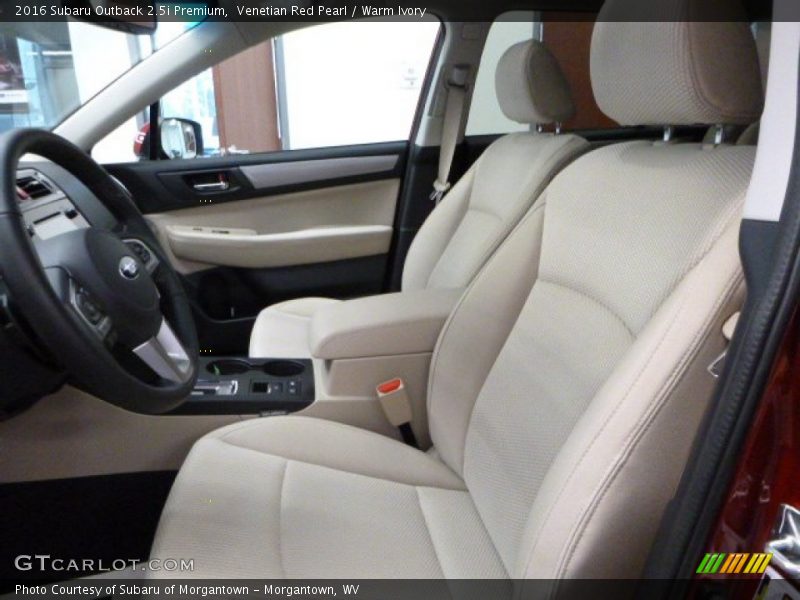 Venetian Red Pearl / Warm Ivory 2016 Subaru Outback 2.5i Premium
