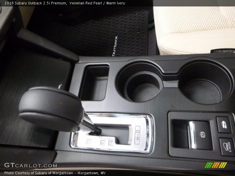 Venetian Red Pearl / Warm Ivory 2016 Subaru Outback 2.5i Premium