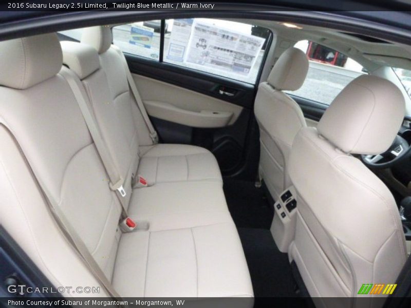 Twilight Blue Metallic / Warm Ivory 2016 Subaru Legacy 2.5i Limited