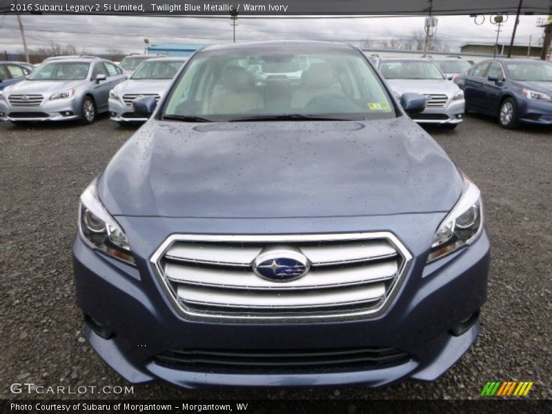 Twilight Blue Metallic / Warm Ivory 2016 Subaru Legacy 2.5i Limited