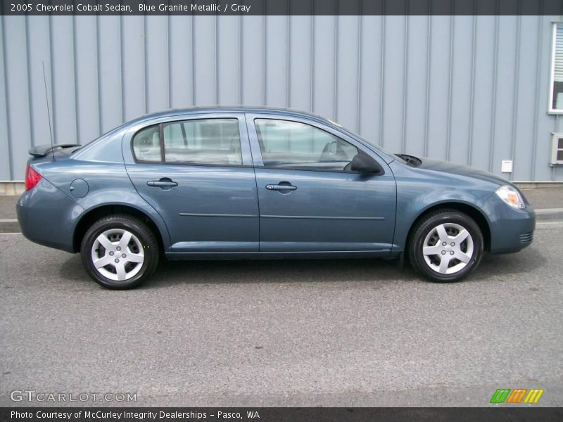 Blue Granite Metallic / Gray 2005 Chevrolet Cobalt Sedan