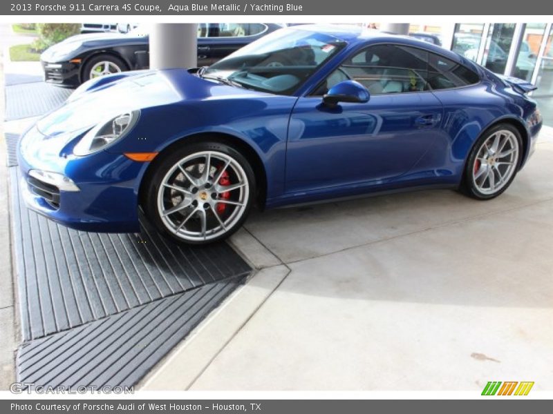 Aqua Blue Metallic / Yachting Blue 2013 Porsche 911 Carrera 4S Coupe