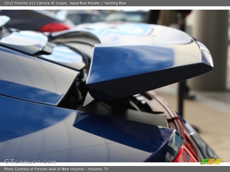 Aqua Blue Metallic / Yachting Blue 2013 Porsche 911 Carrera 4S Coupe