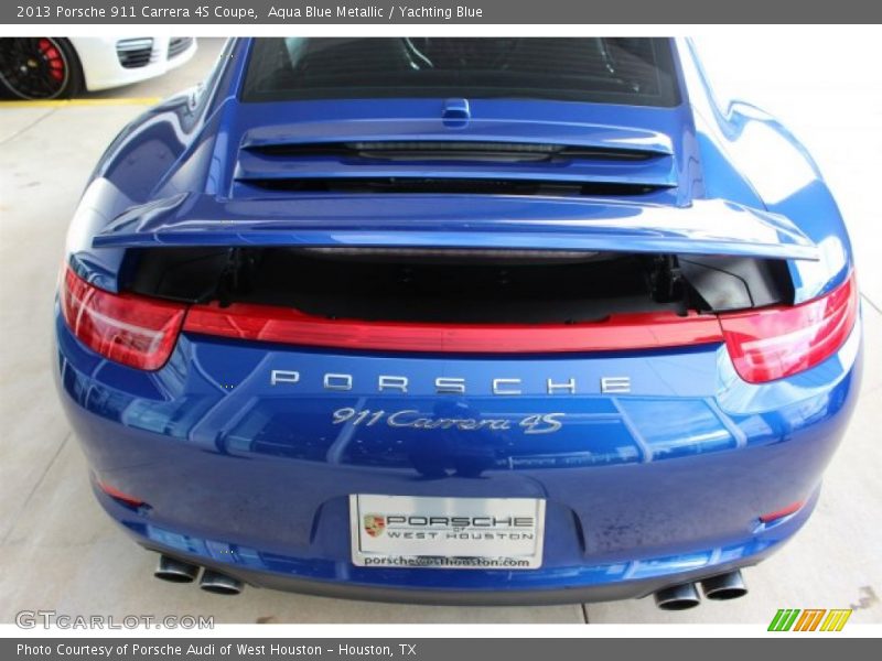 Aqua Blue Metallic / Yachting Blue 2013 Porsche 911 Carrera 4S Coupe