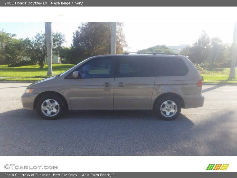 Mesa Beige / Ivory 2001 Honda Odyssey EX