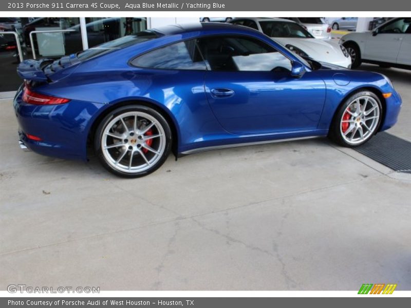 Aqua Blue Metallic / Yachting Blue 2013 Porsche 911 Carrera 4S Coupe
