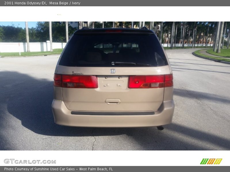 Mesa Beige / Ivory 2001 Honda Odyssey EX