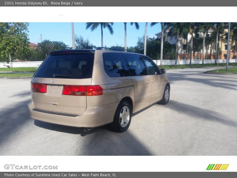 Mesa Beige / Ivory 2001 Honda Odyssey EX