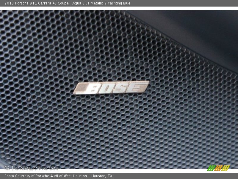 Aqua Blue Metallic / Yachting Blue 2013 Porsche 911 Carrera 4S Coupe