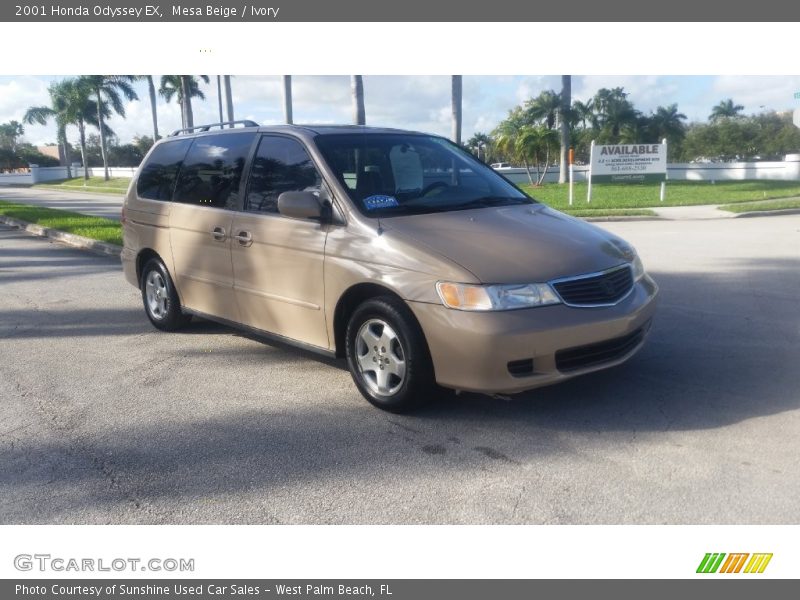 Mesa Beige / Ivory 2001 Honda Odyssey EX