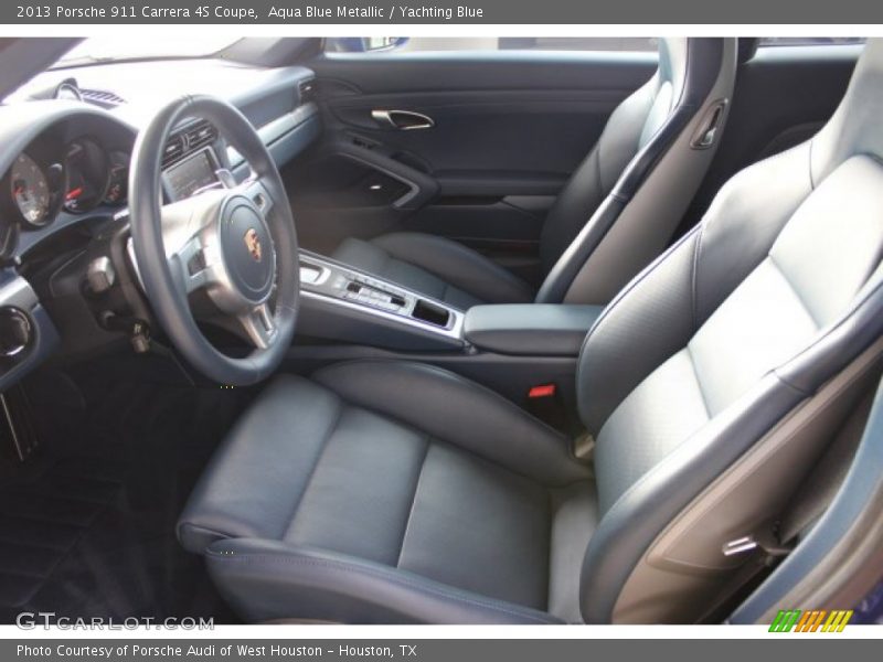 Aqua Blue Metallic / Yachting Blue 2013 Porsche 911 Carrera 4S Coupe