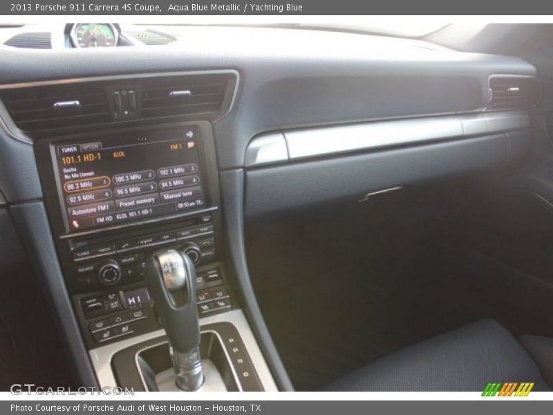 Aqua Blue Metallic / Yachting Blue 2013 Porsche 911 Carrera 4S Coupe