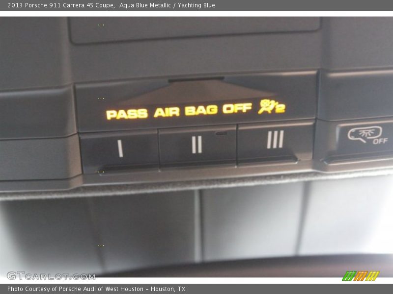 Aqua Blue Metallic / Yachting Blue 2013 Porsche 911 Carrera 4S Coupe