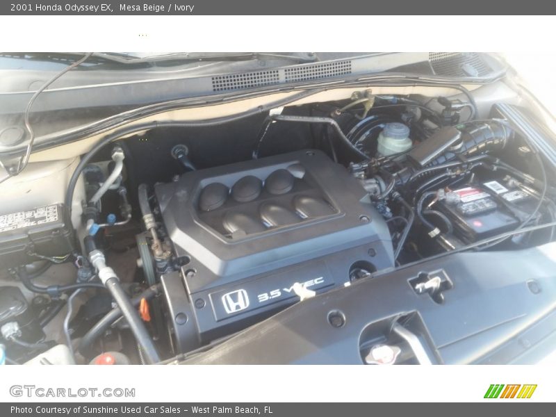 Mesa Beige / Ivory 2001 Honda Odyssey EX