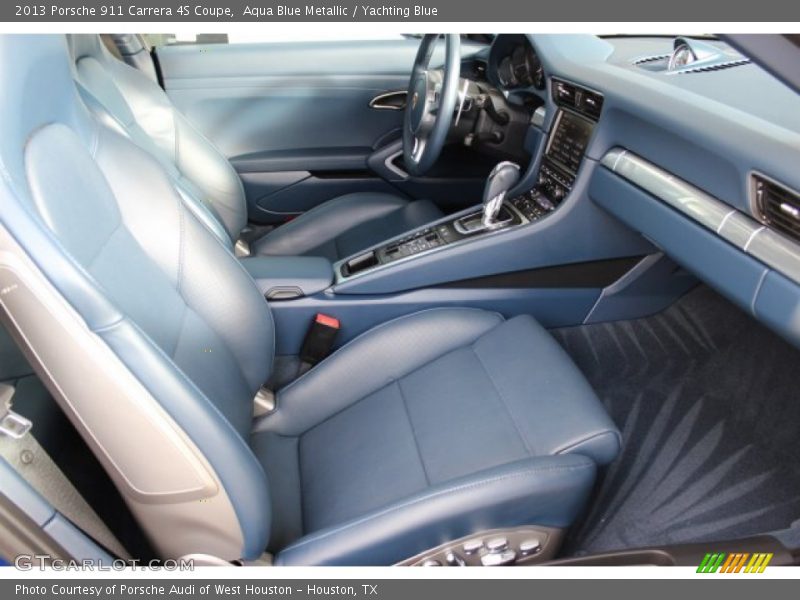 Aqua Blue Metallic / Yachting Blue 2013 Porsche 911 Carrera 4S Coupe