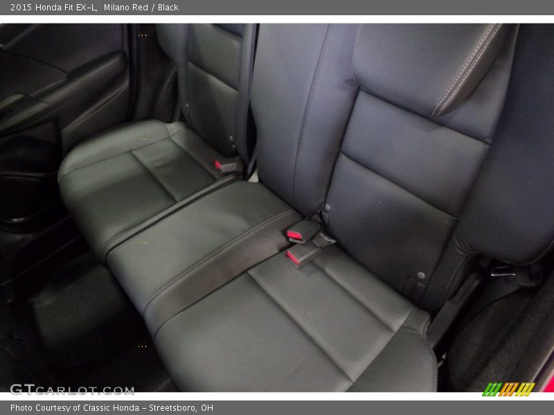 Milano Red / Black 2015 Honda Fit EX-L