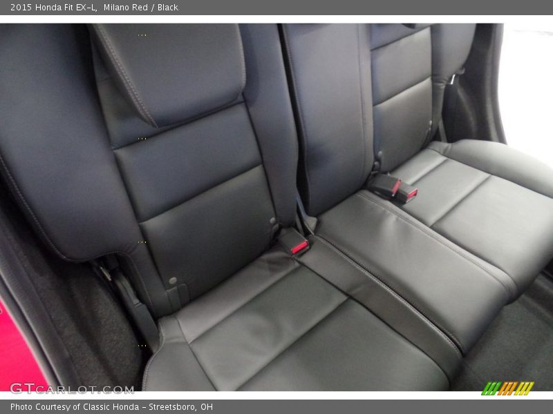 Milano Red / Black 2015 Honda Fit EX-L