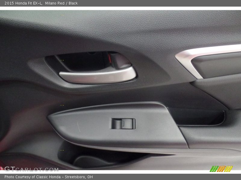 Milano Red / Black 2015 Honda Fit EX-L