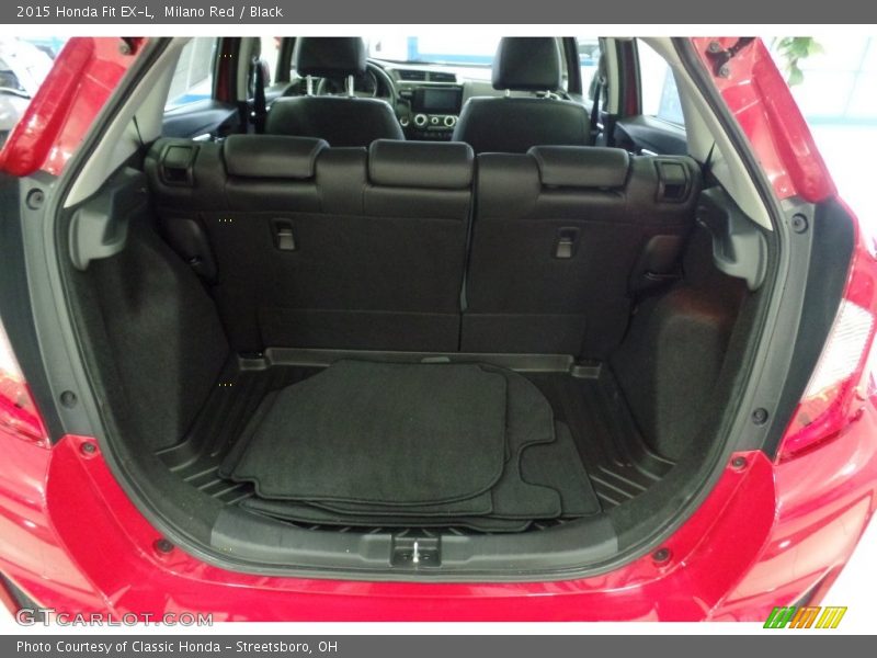 Milano Red / Black 2015 Honda Fit EX-L