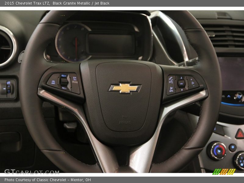Black Granite Metallic / Jet Black 2015 Chevrolet Trax LTZ