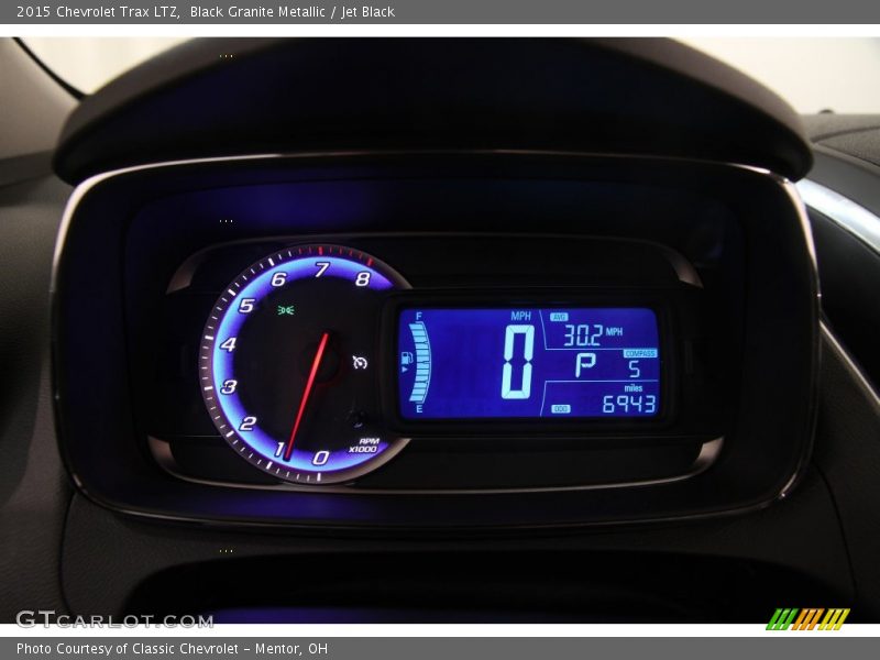 Black Granite Metallic / Jet Black 2015 Chevrolet Trax LTZ