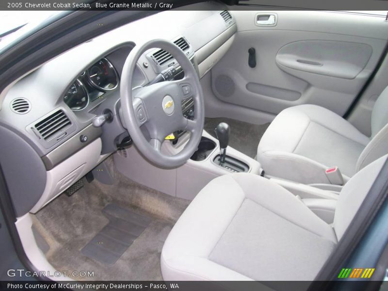 Blue Granite Metallic / Gray 2005 Chevrolet Cobalt Sedan